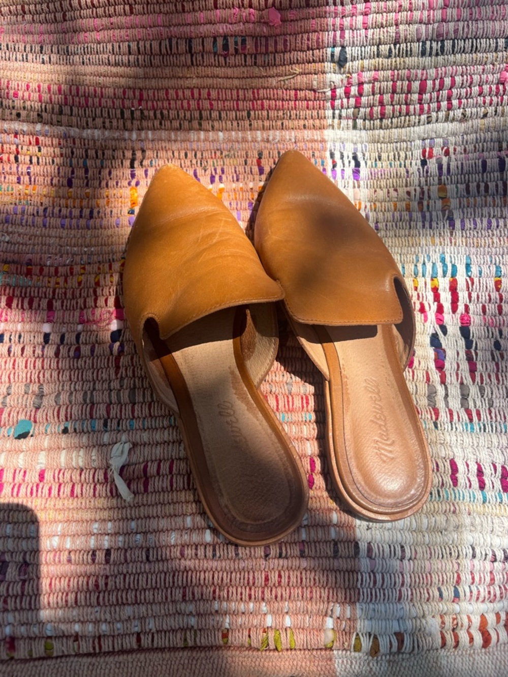 Madewell leather mules